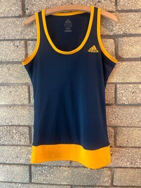 Adidas LA Galaxy #23 Navy & Gold Sleeveless Soccer Jersey Mens M